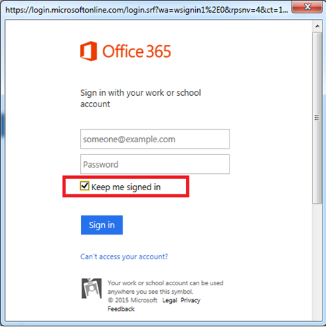 Office 365 Entrar